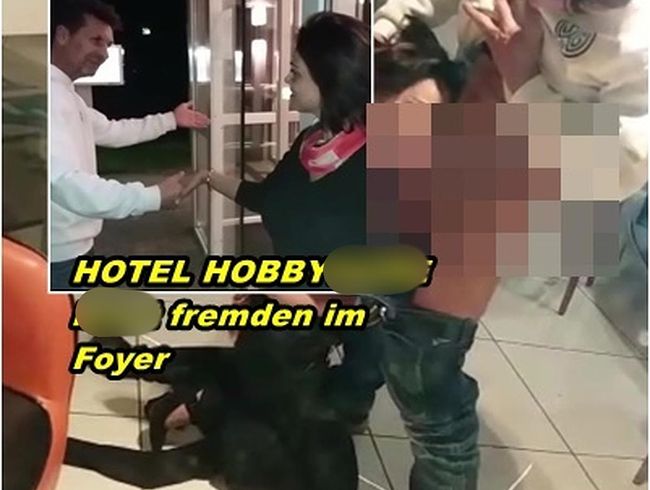 Dirty Priscilla Porno Video: Hobby hur* heimlich beim bl*wjob im Foyer gefilmt