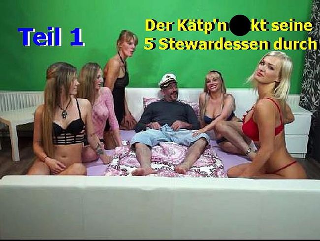 Dirty Priscilla Porno Video: les**NORGIE - 5 Traumfrauen und der Käpt'n ! Wer fi**t wen?